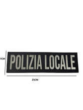 Patch Polizia Locale Catarifrangente Grande